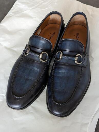 [美品] Magnanni Diago-II ホースビットローファー 41