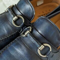 美品] Magnanni Diago-II ホースビットローファー 41