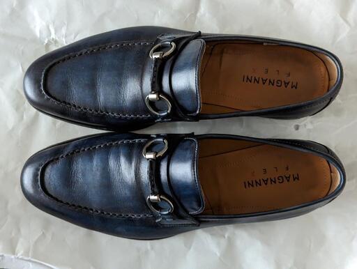 美品] Magnanni Diago-II ホースビットローファー 41