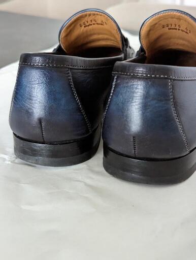 美品] Magnanni Diago-II ホースビットローファー 41 MAGNANNI