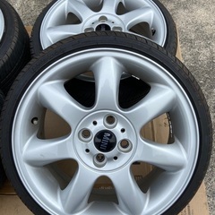 MINI純正　エッセ　16インチ　6.5j 軽自動車流用　165/40R16 扁平　ツライチ