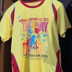 東京マラソン2015ランナーTシャツ