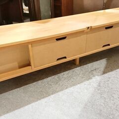 karimoku｜カリモク家具｜HU6158MS｜スリット扉｜テレビボード