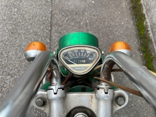 ホンダ ダックス ST 50 くるくるハンドル レストアベース 茨城