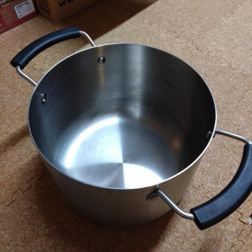 無印良品　ステンレス鍋　5.5L