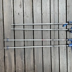 スキー用ストック2セット（105cm、115cm）
