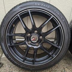 17インチアルミ　レイズマルカGgmes 215/45R-17