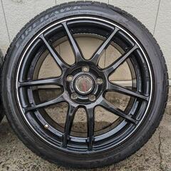 17インチアルミ　レイズマルカGgmes 215/45R-17