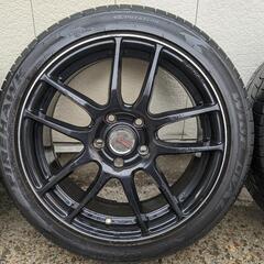 17インチアルミ　レイズマルカGgmes 215/45R-17