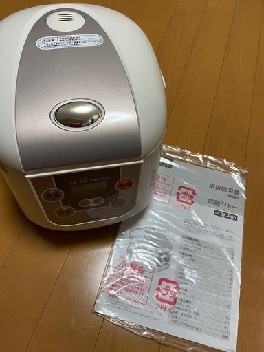 炊飯器 BONABONA ホワイト BK-R60-WH [3.5合 /マイコン]