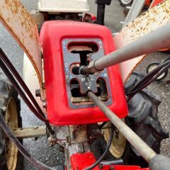 引取限定】ヤンマー YANMAR DK7DX 耕運機 デカポチ DK7 エンジン