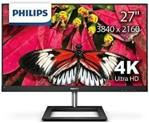 PHILIPS ディスプレイ 278E1A/11 (27インチ/4K/IPS/5年保証/HDMI/DisplayPort)