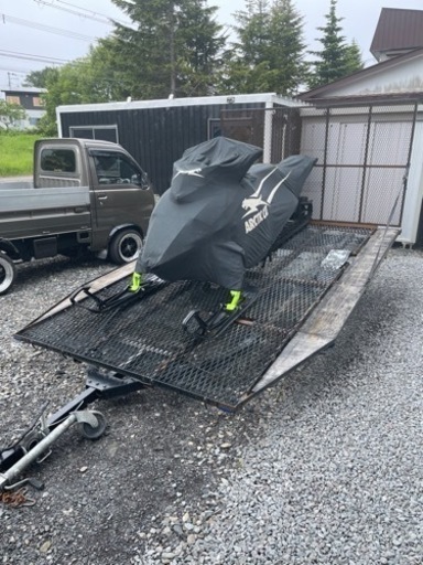 トレーラー　スノーモービル　北海道　道北　価格交渉アリ！