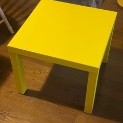 IKEA ローテーブル イエロー