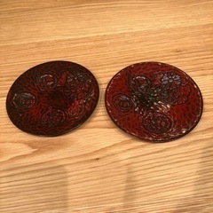木彫り　小皿