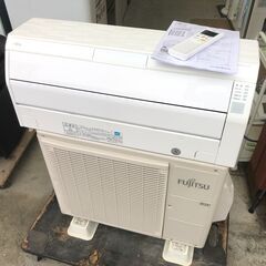 動作保証あり】FUJITSU nocria 2016年 2.2kw 6畳用 冷暖房ルーム 