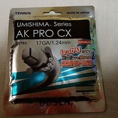 硬式テニスガット GOSEN AK PRO CX 17GA…