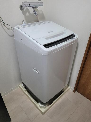ファッションの 【超美品】日立ビートウォッシュ BW-V80E 2020年製 洗濯機