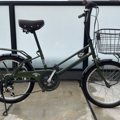 【取りに来ていただける方限定】可愛いミニベロ　BRIGHTDAY(ブライトデイ)