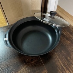  IH ふきこぼれにくい卓上鍋(ビミ 30cm)
