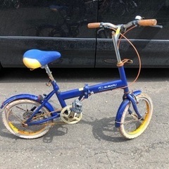 折りたたみ　自転車　現状渡し　鍵無し