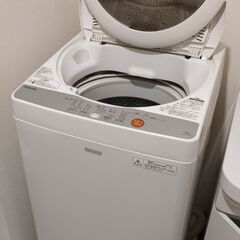 【無料】洗濯機　TOSHIBA　AW-5GC3　5.0kg