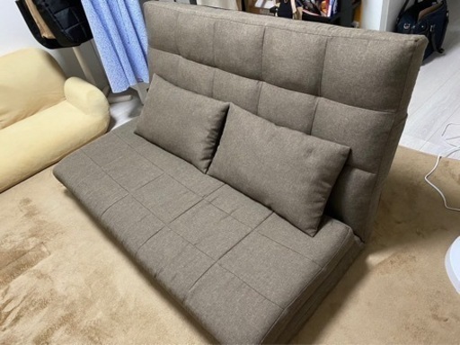 決まりました】ほぼ新品二人掛けソファー
