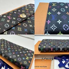 😸【 良品】本物・正規品 ルイヴィトン「LOUIS VUITTON」「ポルトフォイユ サラ」「モノグラムマルチカラー」 管理No5