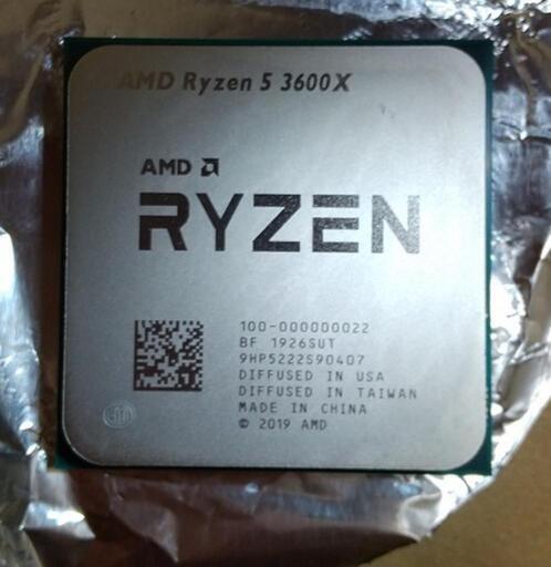 【最終値下げ】AMD Ryzen 5 3600X BOX【動作確認済】
