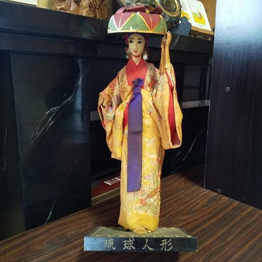 【価格応談】大正(昭和初期)レトロ 琉球人形 沖縄アンティーク骨董品