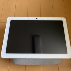 美品　大きなGOOGLE NEST HUB MAX CHALK