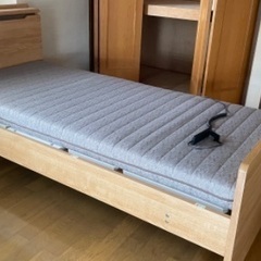ニトリ電動シングルベッド