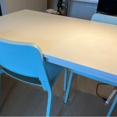 【無料にしました】IKEA ダイニングセット（テーブル、椅子×2...