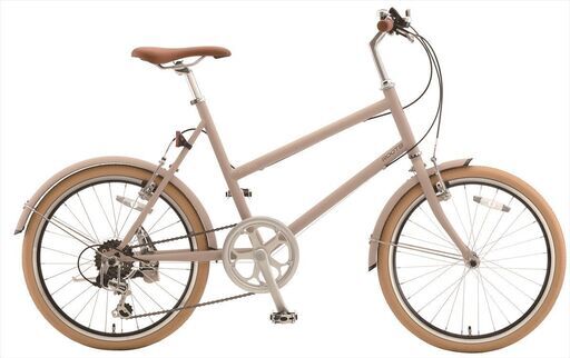 新車　ミニベロ　20インチ　税別￥25.800-　外装６段　ルーツ　乗り降りしやすいスタッカード仕様