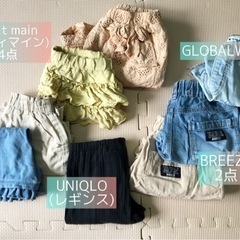 子供服パンツ120cm8点まとめ売り、petit main、BR...