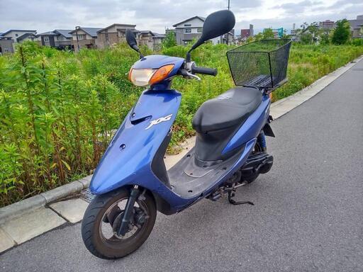 【配送可能\u0026整備済み】ヤマハ　ジョグ　ブルー　2st　原付　50cc　スクーター