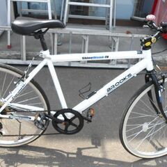 SHINEWOOD 白 クロスバイク 26インチ