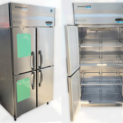 ホシザキ 縦型 冷蔵庫 4ドア HR-90X-ML 100V 業務用 4蔵　30,000円