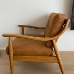 アルネk ソファ 1人掛け（レザーテックス）
