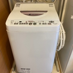 洗濯乾燥機　シャープ　6kg 