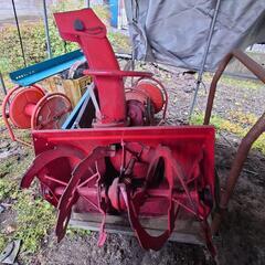 オガワ工業所　耕運機用除雪アタッチメント