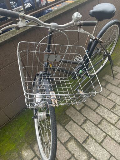 J9210　シティサイクル　KUPHOS　CROSS WAY　ダークブルー　27インチ　LEDダイナモライト　★店頭にて試乗可★ 簡易クリーニング済　【リユースのサカイ柏店】　 中古自転車 　流山市  松戸市 我孫子市 鎌ヶ谷市 船橋市 守谷市 取手市 J9210 シティサイクル KUPHOS CROSS WAY ダークブルー 27インチ LED