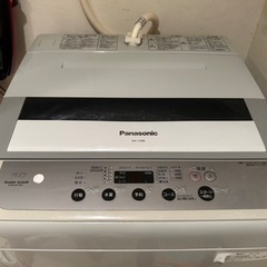 【取引決定済】パナソニック洗濯機5キロ
