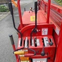 ヤンマー 林内 作業車 CD201ST 運搬車 最大 9 馬力セル集材機ウインチ能力