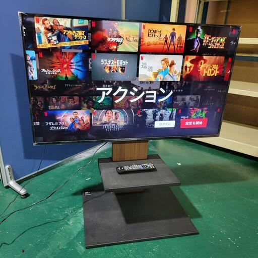 ‍♂️売約済み‼️お届け\u0026設置は全て0円‼️大人気のWALLテレビ台つき✨ネット動画サービス対応✨高年式2019年製✨Panasonic 49インチ 液晶テレビ