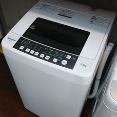 3か月間保証☆配達有り！15000円(税別）ハイセンス 5.5㎏ 全自動 洗濯