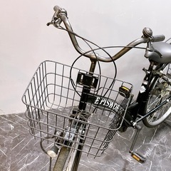 8】一般車 シティ車 EPISWORD+ ブラック 変速付き 26インチ ☆整備済み