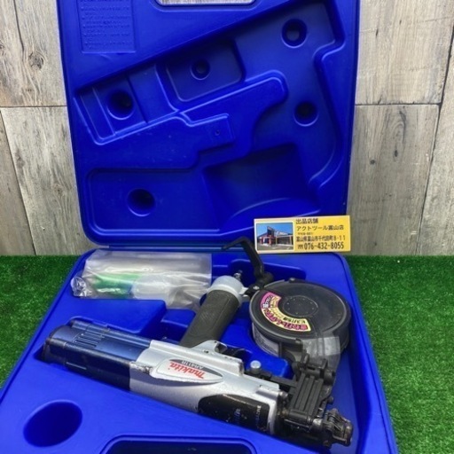 中古品△マキタ(makita）41mm常圧エアビス打ち機　　AR411R△D△ITP1GIIOQ2HE