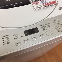 シャープ 全自動洗濯機 5.5kg ES-GE5B F12-06