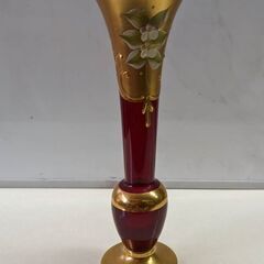 ☆花瓶3　深紅　ワインレッド　中古品　